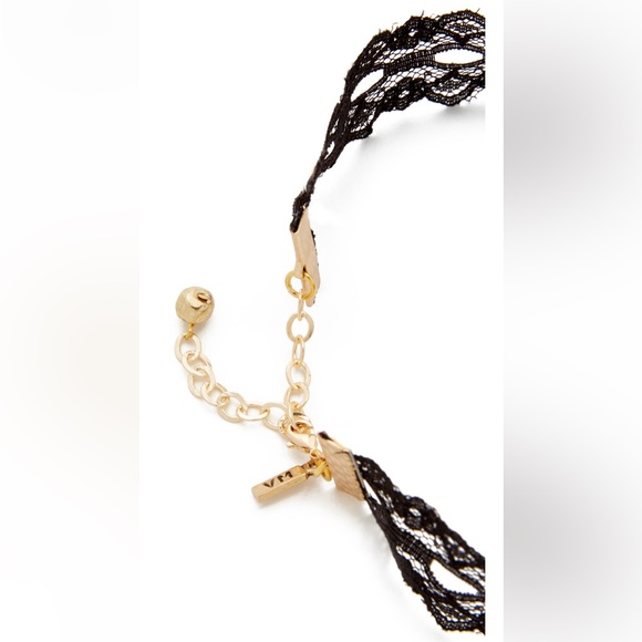 VANESSA MONEY Wide Lace Choker Necklace - Picture 3 of 3